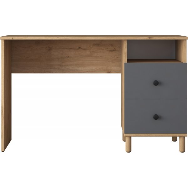 Bureau Hanna 9, 120 x 50 cm - Noyer/anthracite