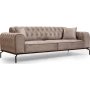 Siesta Capitone 3-sits soffa - Cream
