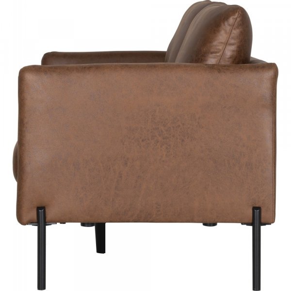 Kingsley 2,5-sits soffa - Cognac (Ecoläder) + Fläckborttagare för möbler Kingsley 2,5-sits soffa - Cognac (Ecoläder) + Fläckborttagare för möbler