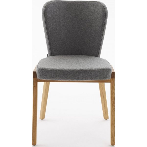 Chaise de salle  manger Lava - Couleur optionnelle du cadre et du rembourrage