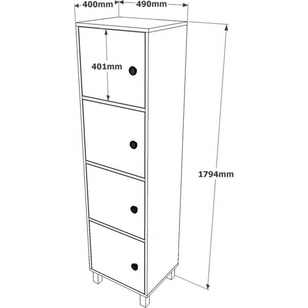 Vilamo skp 30 - Furu/antracit