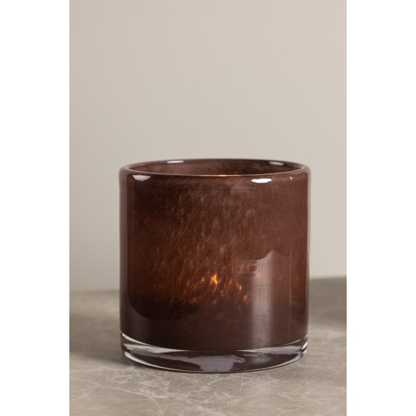 Glora lykta Ø8 cm - Brun Glora lykta Ø8 cm - Brun