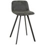 Elisa barstol - Mrkgr vintage PU