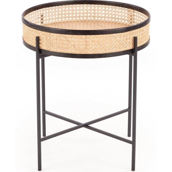 Sulawe salontafel Ø50 cm - Zwart Sulawe salontafel Ø50 cm - Zwart