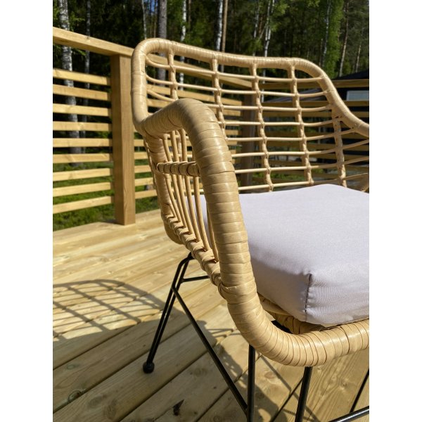 Fauteuil d\\\'extérieur Schutskär en rotin synthétique Fauteuil d\\\'extérieur Schutskär en rotin synthétique