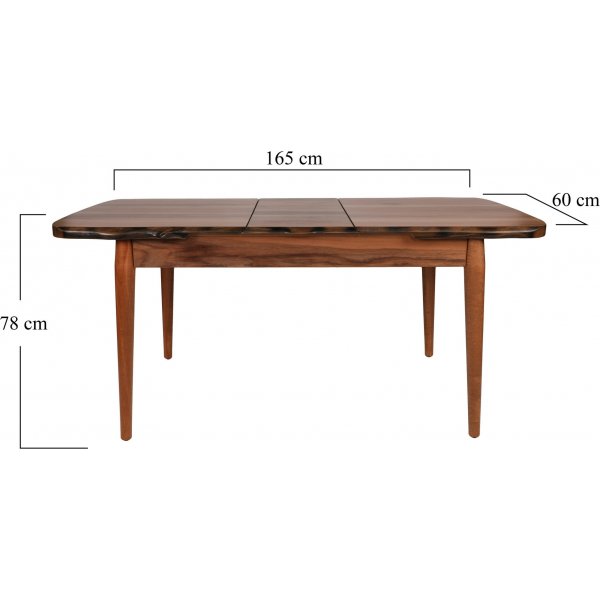 Soho matbord 130-160 cm - Valn�t
