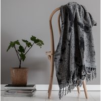 Pläd Rustica 130x170 cm - Mörkgrå Pläd Rustica 130x170 cm - Mörkgrå