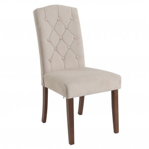 Lexington matstol - Beige/mrkbrun