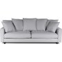 New Lexington 3,5-sits soffa 240 cm med kuvertkuddar - offwhite linne