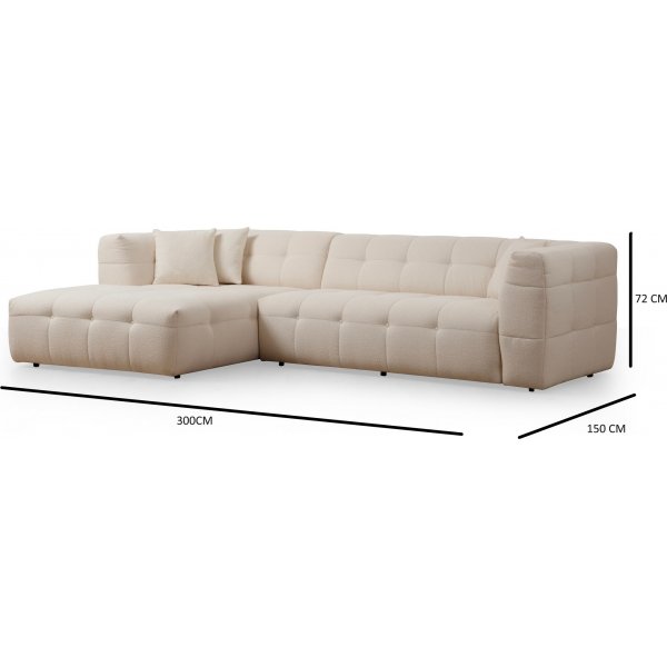 Cady divansoffa - Beige Cady divansoffa - Beige