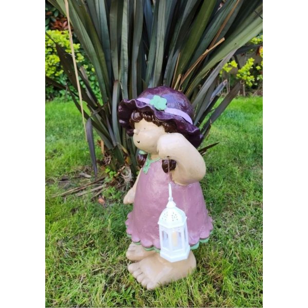 Cari trdgrdsdekoration - Lila