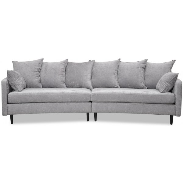 Gotland 4-sits svngd soffa 301 cm - Oxford ljusgr