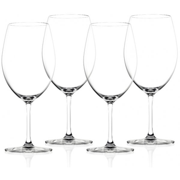 Soul 4 st rödvinsglas i kristall 750 ml