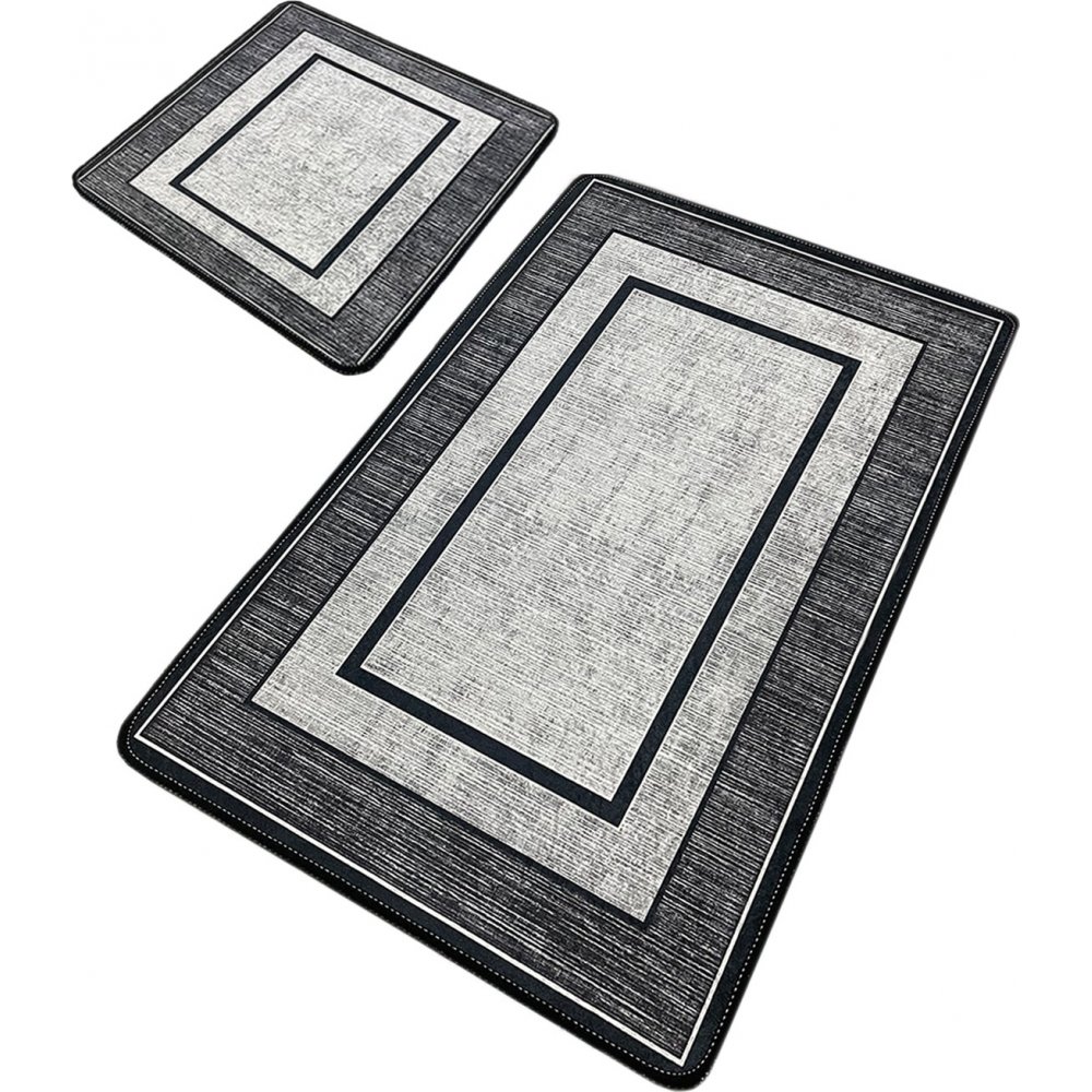 Patra badrumsmatta set (2 st) - 60 x 100 cm (1 st) / 50 x 60 cm (1 st) - Badrumsmattor, Mattor