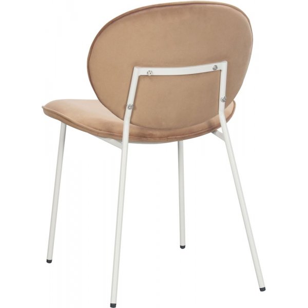 Rondo stol i sammet - Ljusbrun Rondo stol i sammet - Ljusbrun