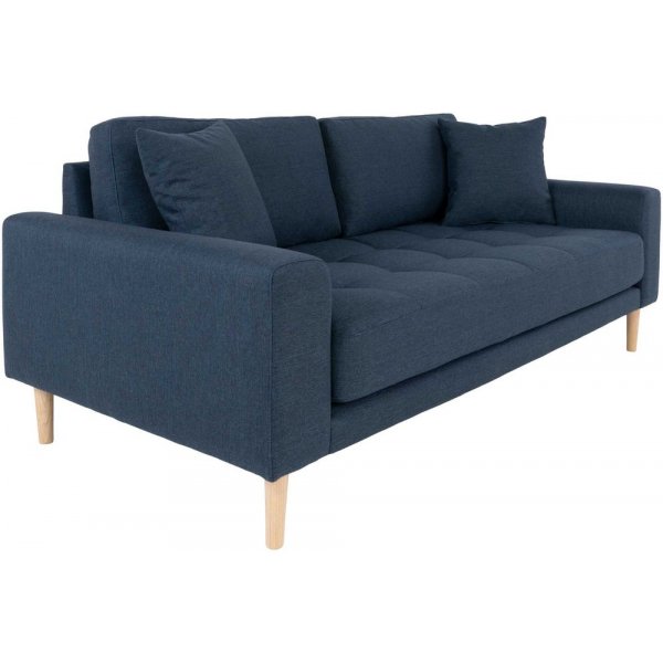 Soffa 3-sits 180 cm mrkbl