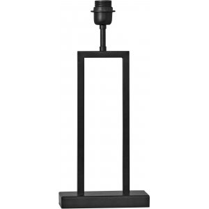 Pied de lampe tige - Noir - 47 cm