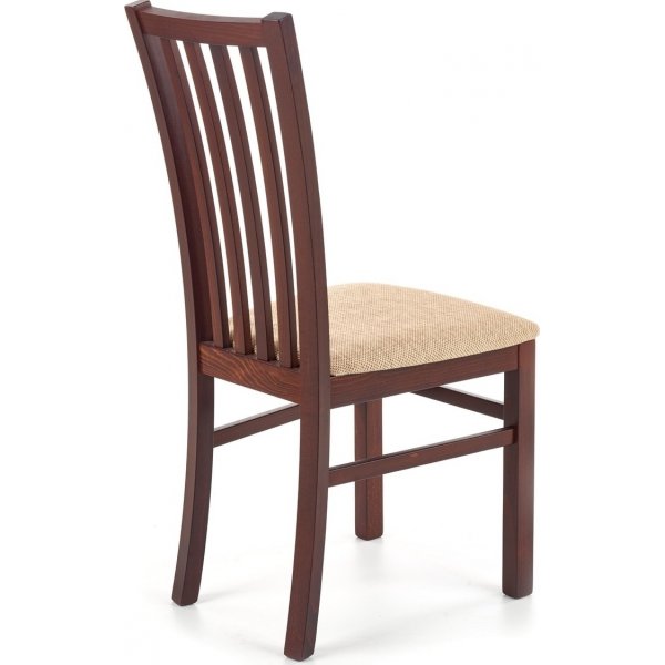 Chaise Libby - Noyer / Beige