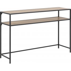 Table console Seaford 120 cm - Chne/noir