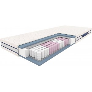 Matelas  ressorts Dreamy 140x200 cm poche 7 zones