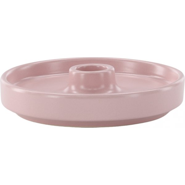 Bette ljusstake 13 x 4 cm - Ljusrosa Bette ljusstake 13 x 4 cm - Ljusrosa