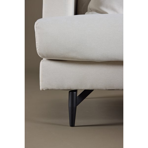 Sofia 3-sits soffa - Beige linne
