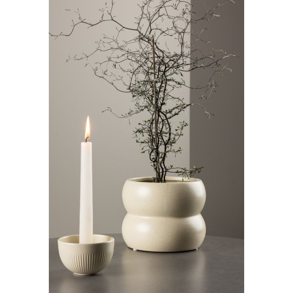 Dapne kruka - Beige/Svart Dapne kruka - Beige/Svart