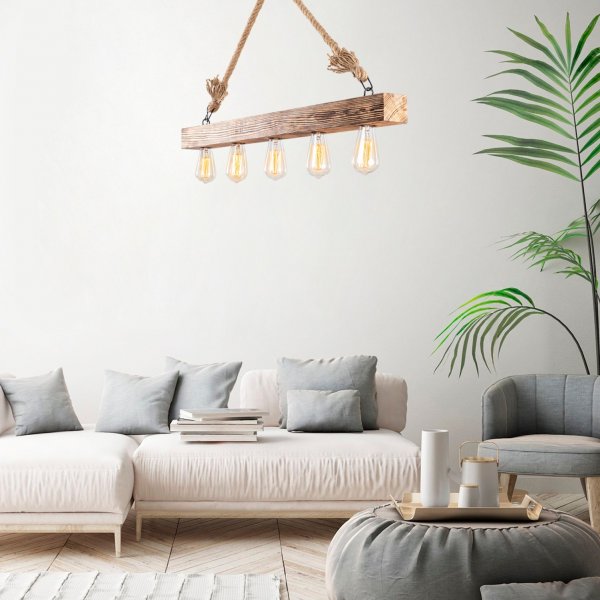 Plafonnier Erebos 106-AV - Bois