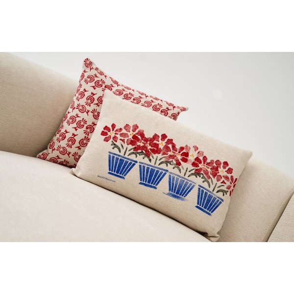 Linden mini divansoffa vänster - Cream Linden mini divansoffa vänster - Cream