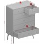 Softline byr med 6 ldor - Gr