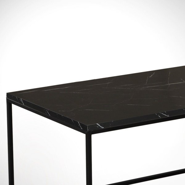 Table basse Cosco 95 x 55 cm - Noir/blanc Table basse Cosco 95 x 55 cm - Noir/blanc