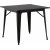 Table  manger Tempe 80 x 80 cm - Noir