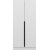 Armoire Cikani 90x52x210 cm - Blanc