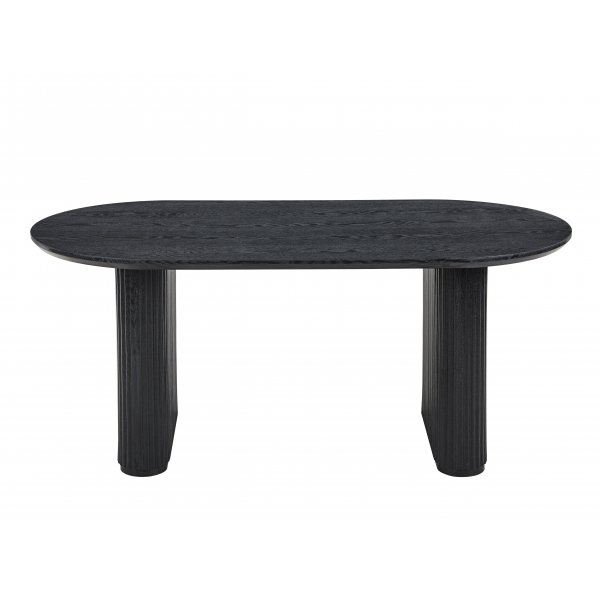 Callum matbord 180x90 cm - Svartbetsad ek Callum matbord 180x90 cm - Svartbetsad ek