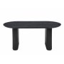 Callum matbord 180x90 cm - Svartbetsad ek Callum matbord 180x90 cm - Svartbetsad ek