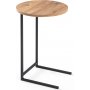 Mitazor sidobord 38 cm - Furu/svart