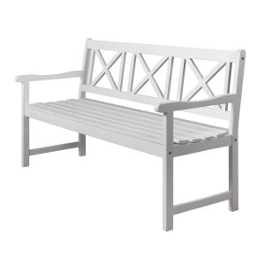 Bohus tr�dg�rdsb�nk 3-sits - Vit