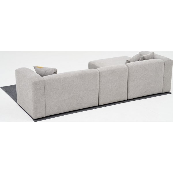 Linden mini divansoffa vänster - Ljusgrå Linden mini divansoffa vänster - Ljusgrå