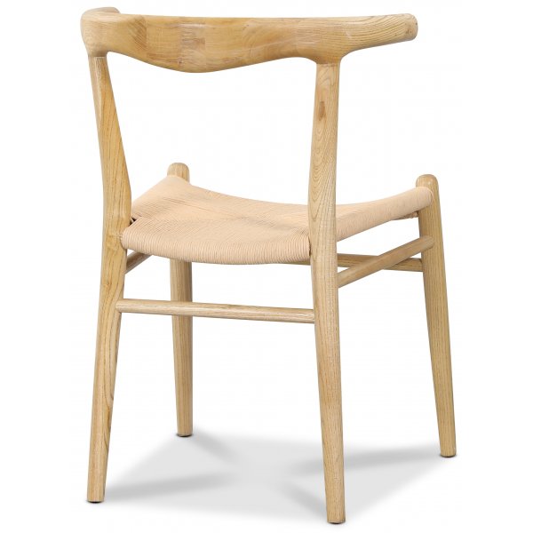 Matgrupp PiPi ovalt matbord 240 cm inkl 6 st Berit matstol - Natur/repsits Matgrupp PiPi ovalt matbord 240 cm inkl 6 st Berit matstol - Natur/repsits