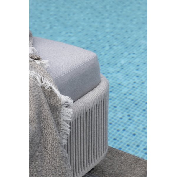 Virya solsäng - Grå/Vit Virya solsäng - Grå/Vit