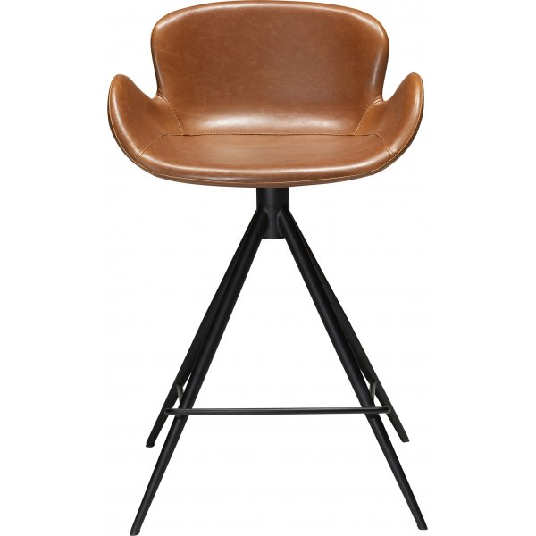 Tabouret de bar Gaia - PU marron