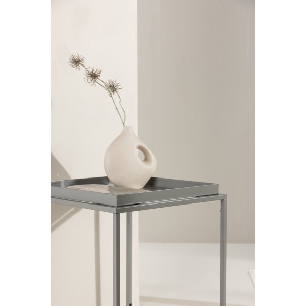 Table d'appoint Porto 45 x 45 cm - Gris foncé Table d'appoint Porto 45 x 45 cm - Gris foncé