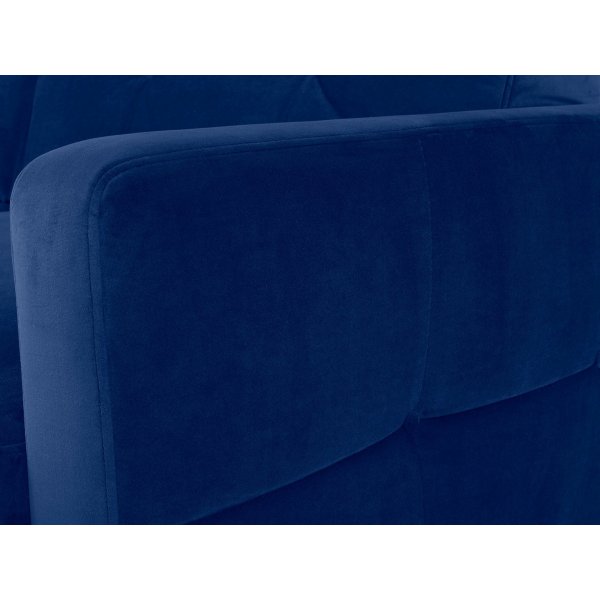 Canapé-lit 3 places Noret - Bleu Canapé-lit 3 places Noret - Bleu