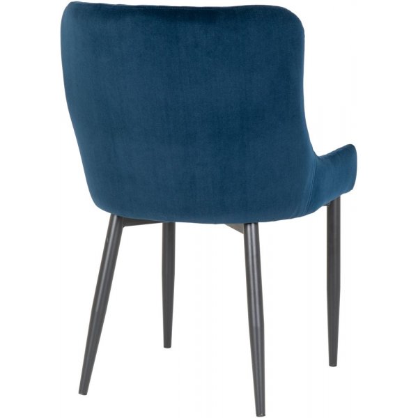 Boston Matstol - Mörkblå/svart Boston Matstol - Mörkblå/svart