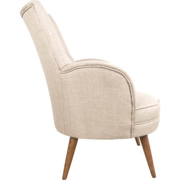 Fauteuil Victoria - Blanc crme