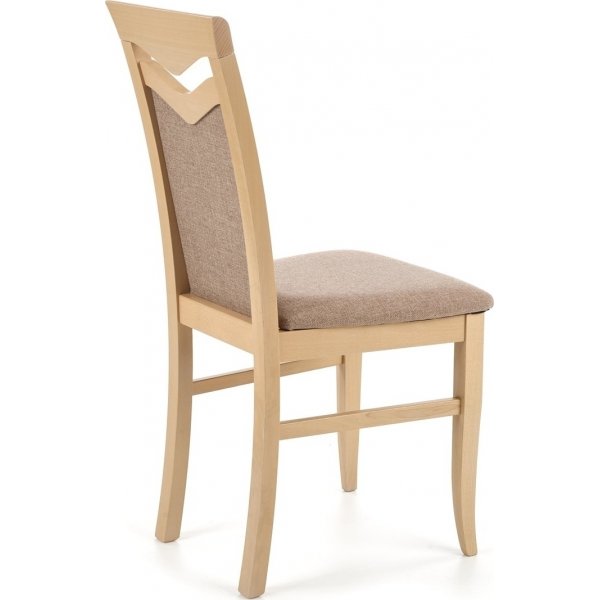 Stoel Teresa - Eiken & grijs Stoel Teresa - Eiken & grijs