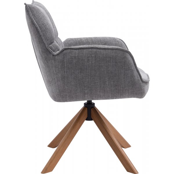 Choice karmstol - Grafit/ek Choice karmstol - Grafit/ek