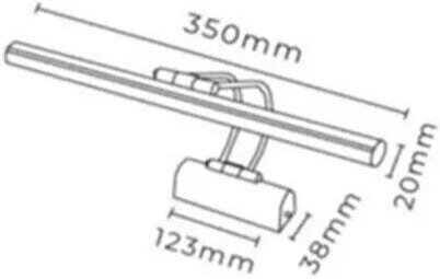Fleet wandlamp B: 35 cm - Zwart Fleet wandlamp B: 35 cm - Zwart