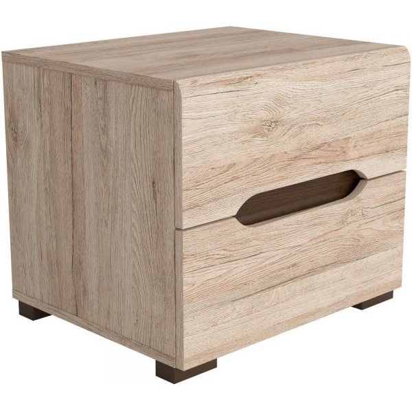 Sängbord i ekfanèr Sängbord i ekfanèr