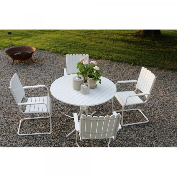 Holmsund matgrupp bord inkl. 4 stolar - Vit Holmsund matgrupp bord inkl. 4 stolar - Vit